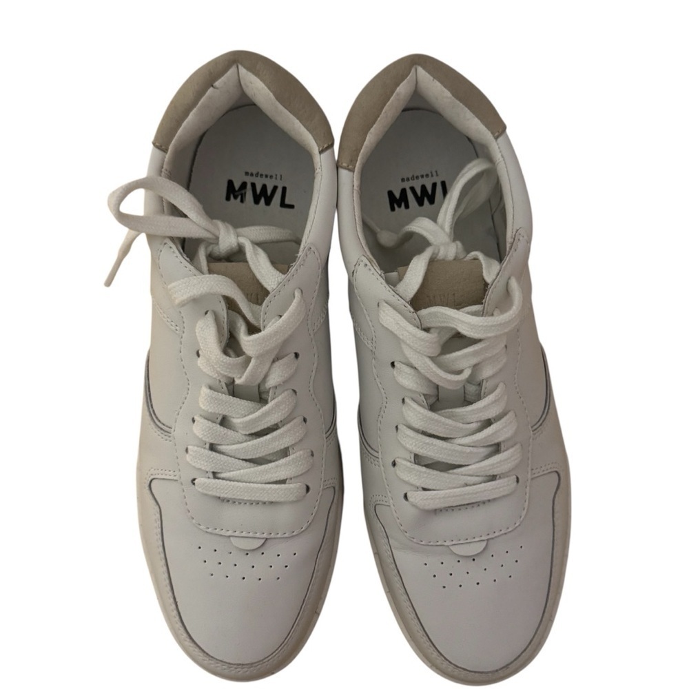 Madewell Court Leather Sneakers | Excellent Used Condition - Picture 3 of 7